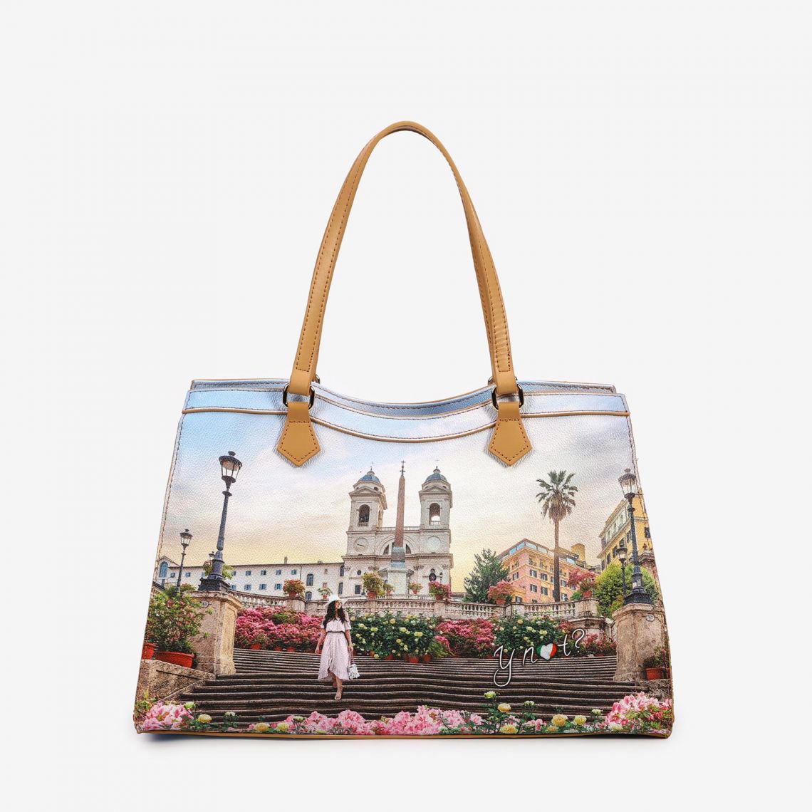y not outlet Tote Floral Black Friday